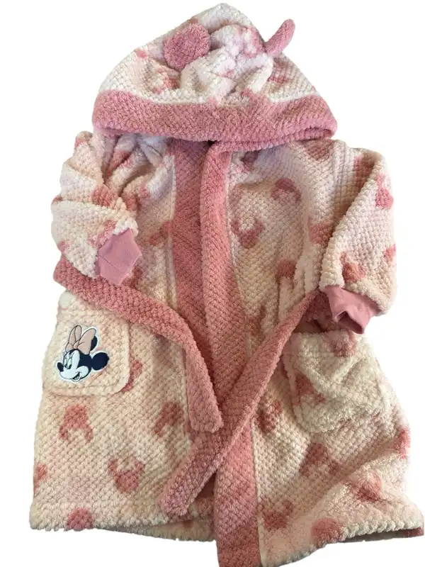 Disney Minnie Mouse dressing gown sz 1