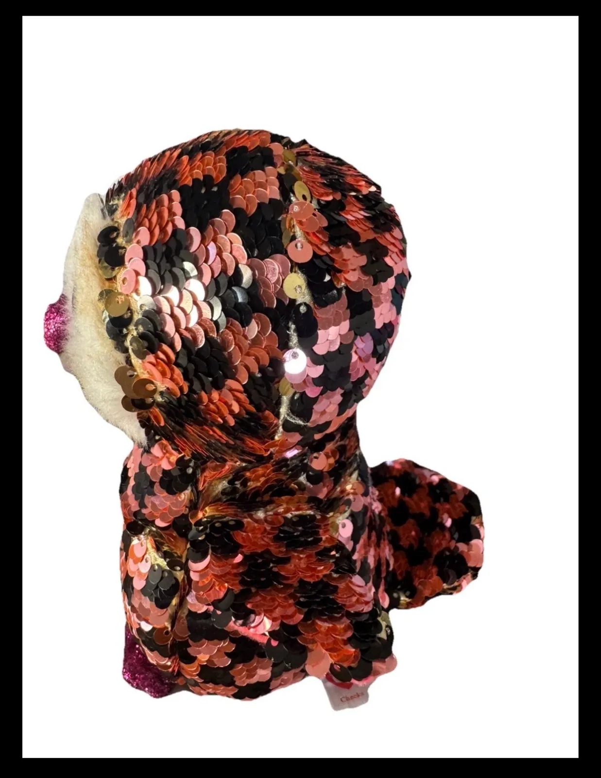 Ty beanie boo retired checkers the flippable owl – photo 3