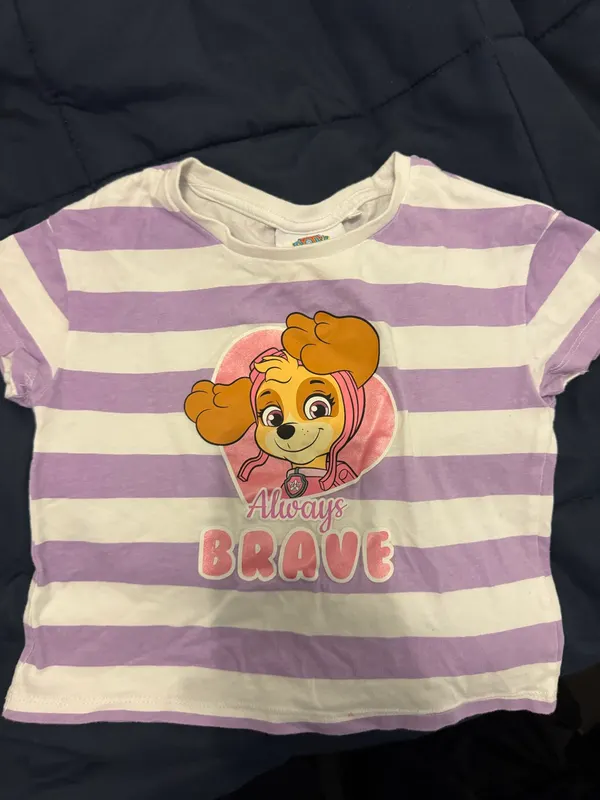 Paw patrol girls Sz 6 Skye tshirt