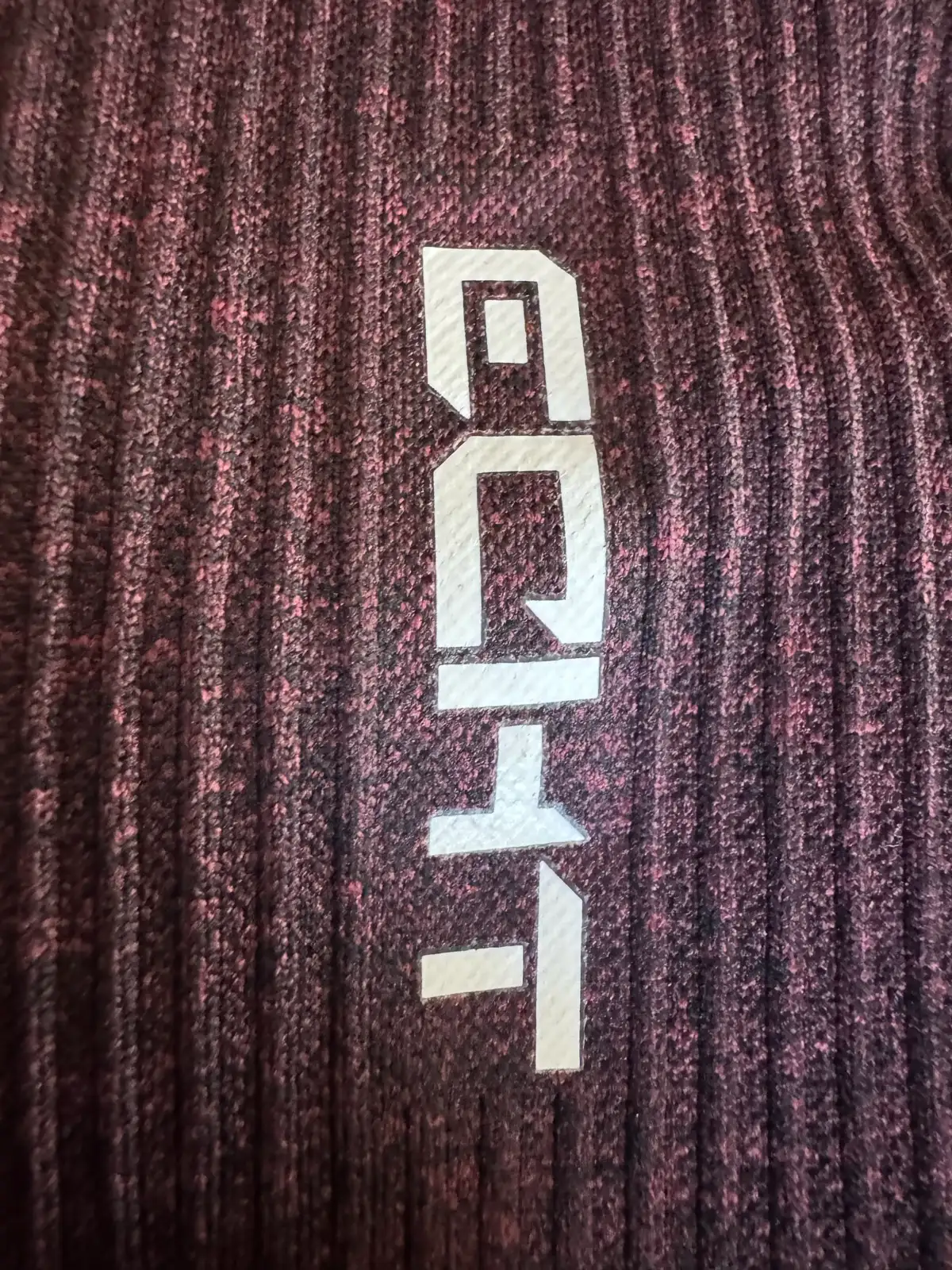 Arise eckt L/S top and tights maroon L – photo 9