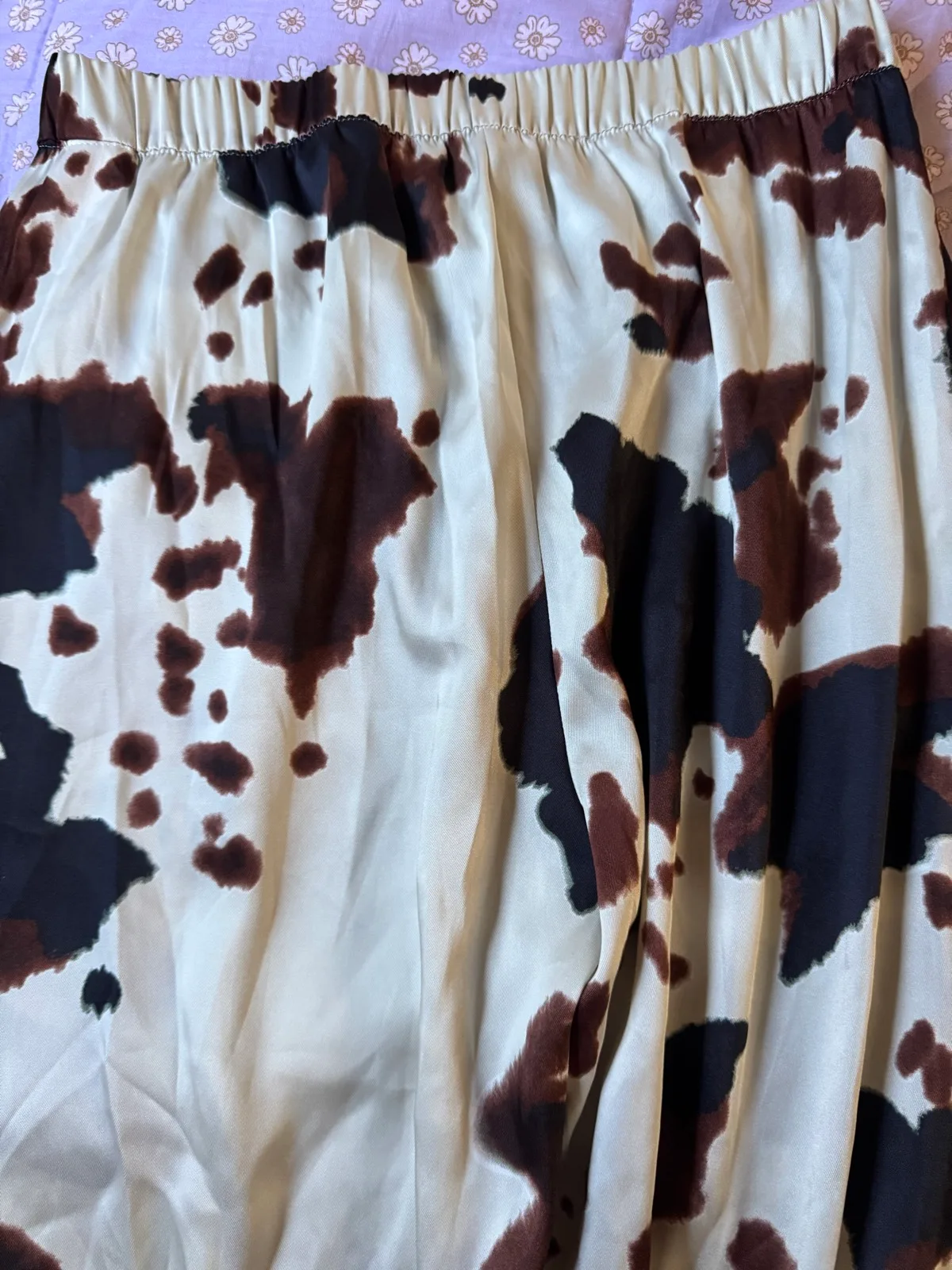Zara ladies cow print dress pants — photo 6