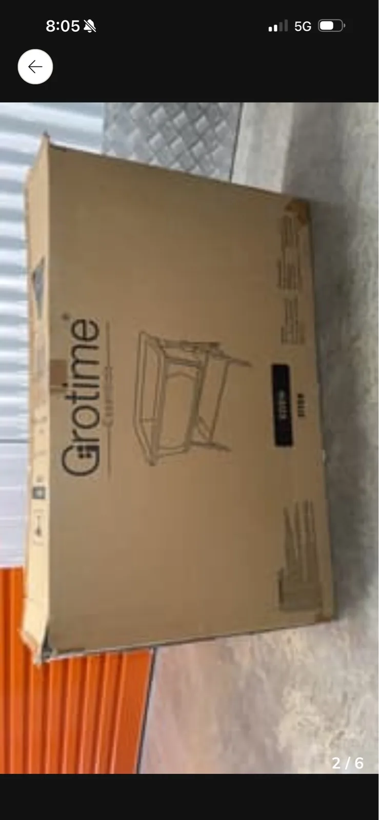 Grotime Baby basinette side sleeper new — photo 2