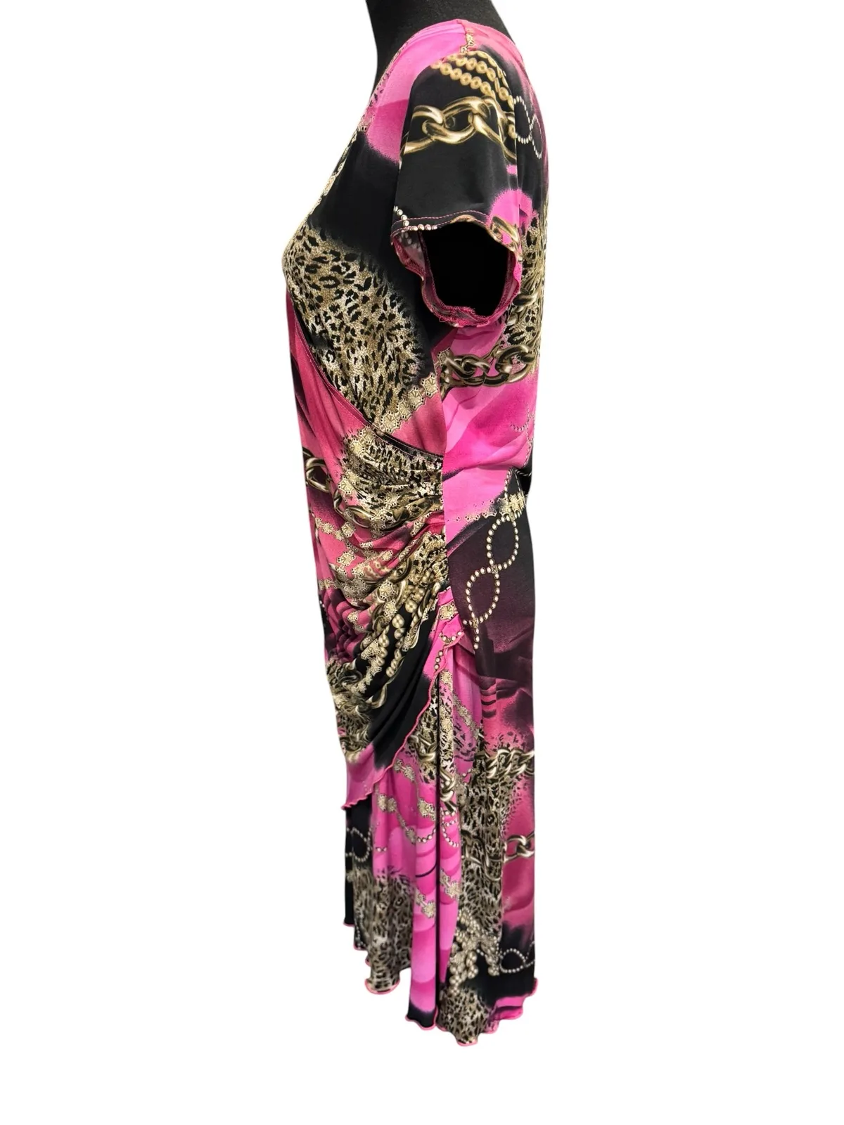 Joseph Ribkoff 16 pink chains dress — photo 7