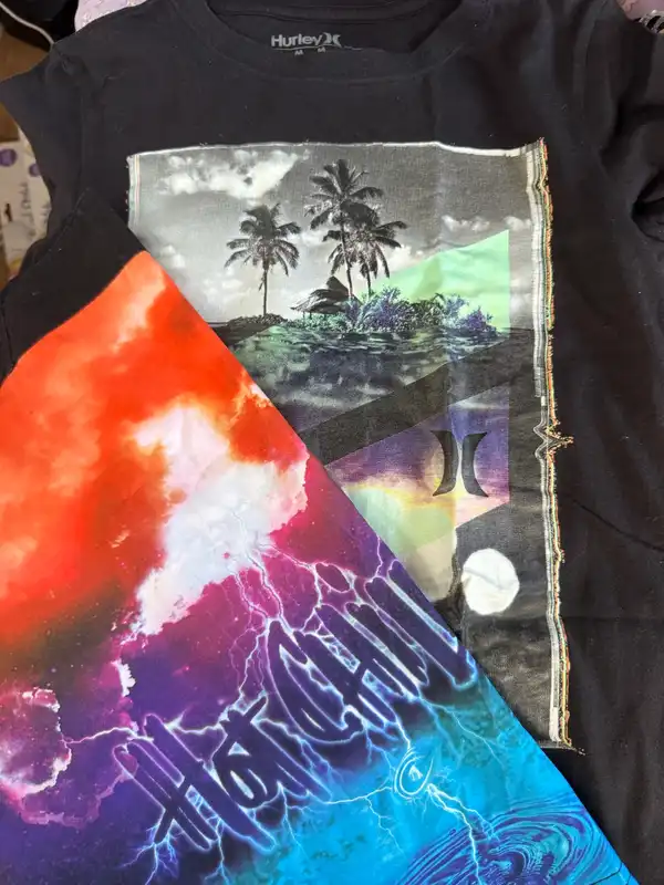 Hurly and hot chilli outfit board shorts new and tshirt