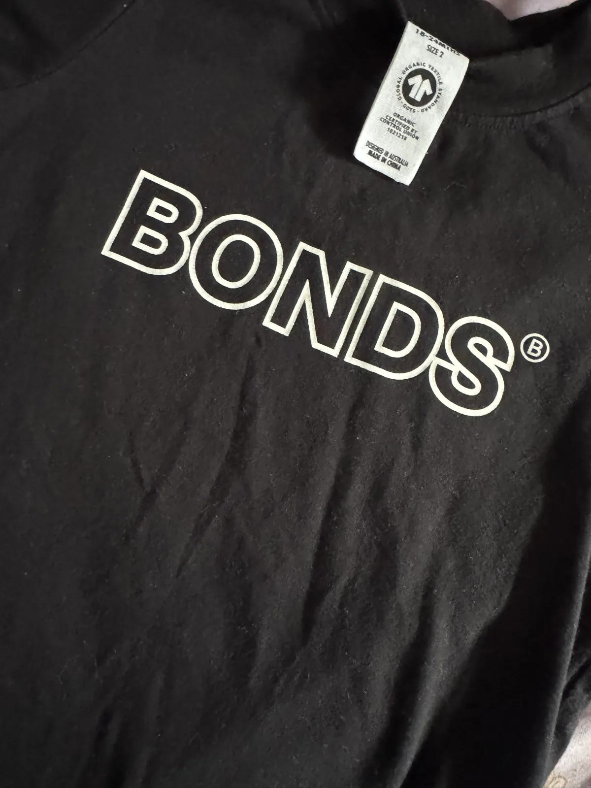 Bonds Black  sz 2 summer onesie – photo 3