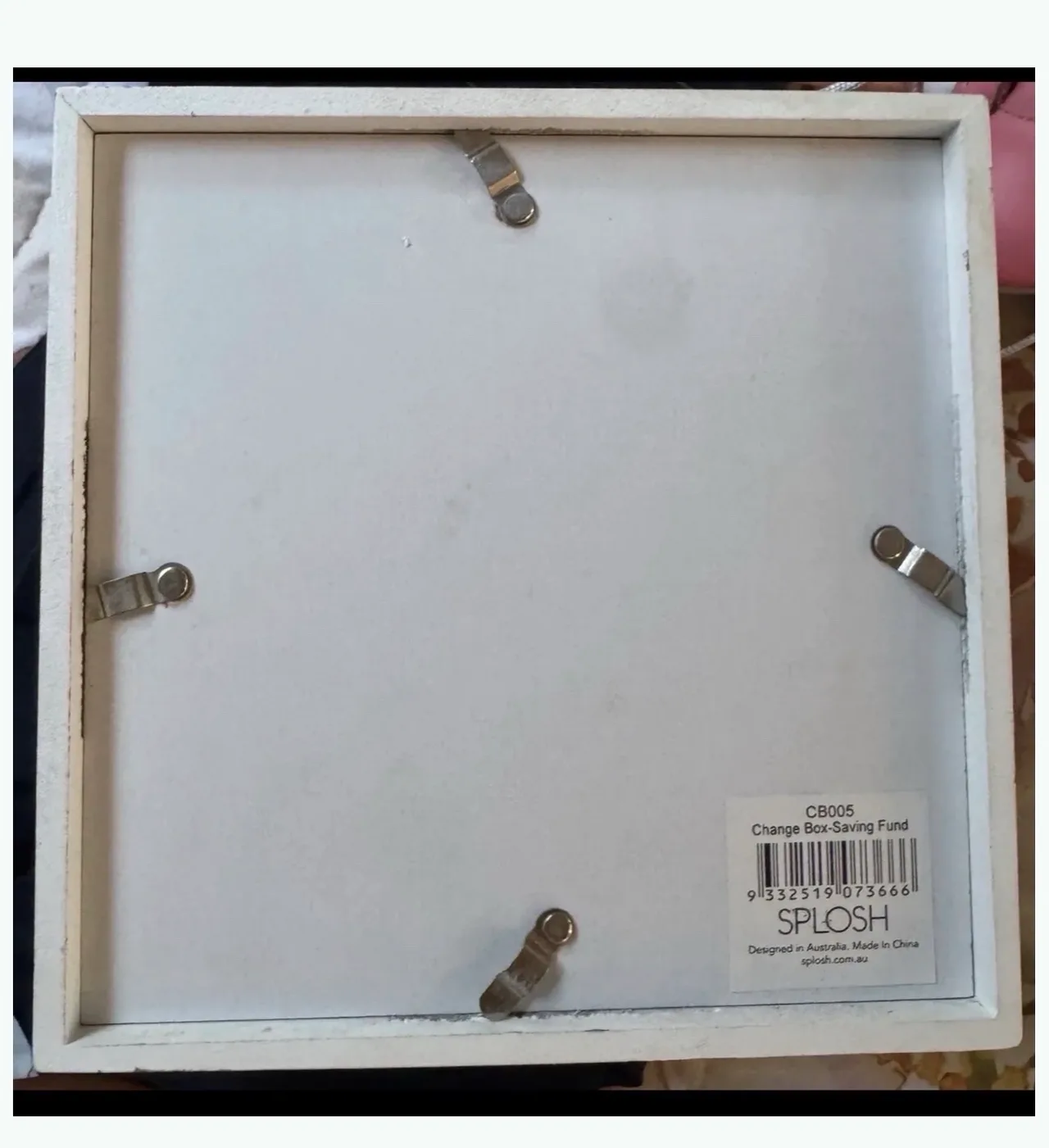 Money box clear see thru front – photo 3