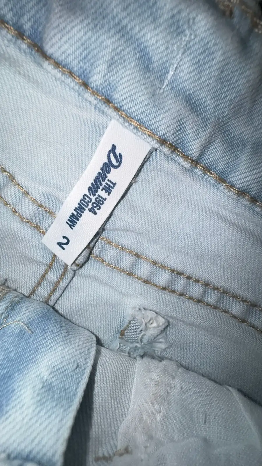Denim skirt baby girls Sz 2 new – photo 3