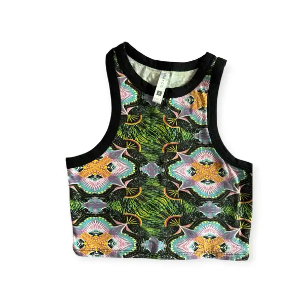 Lyla&co halter crop boho sz 10 top