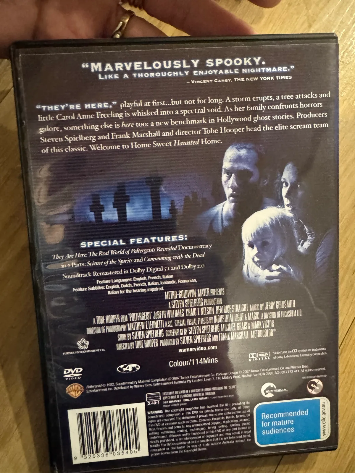 Poltergeist dvd movie horror – photo 2