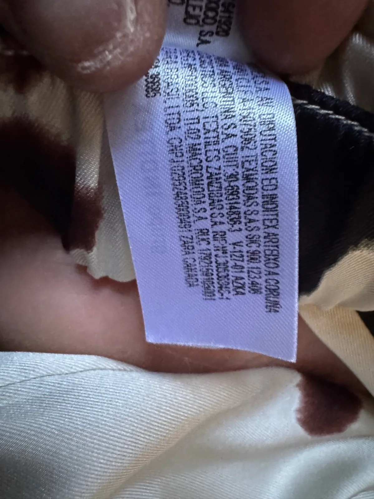 Zara ladies cow print dress pants — photo 5