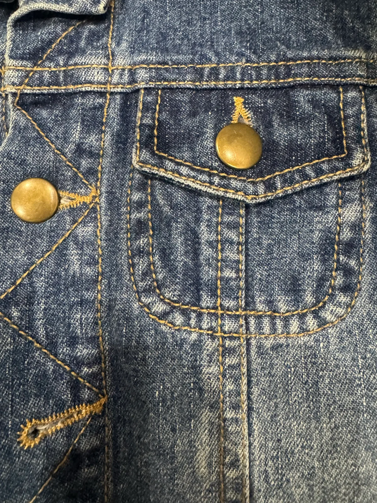 Baby rockstar denim jacket 0 vintage — photo 6