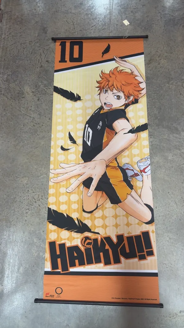 Haikyuio #10 LifeSize hanging banner