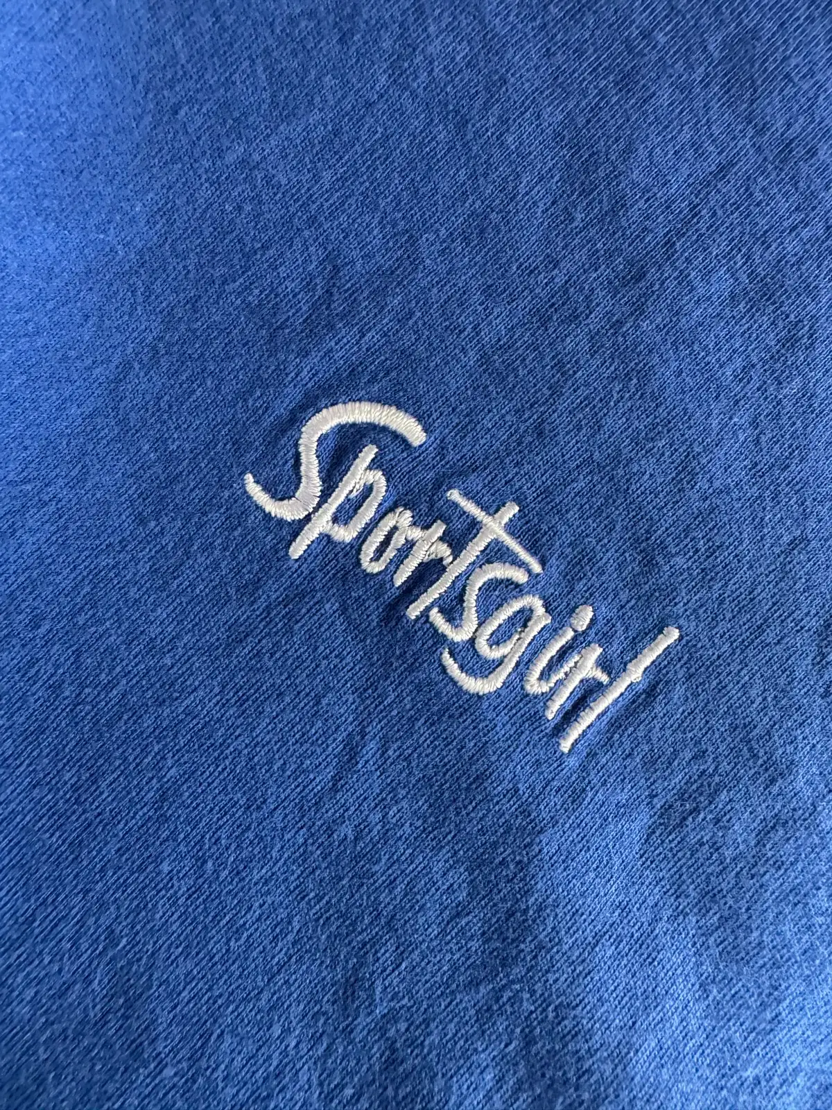 Sports girl blue cropped tshirt sz s – photo 2