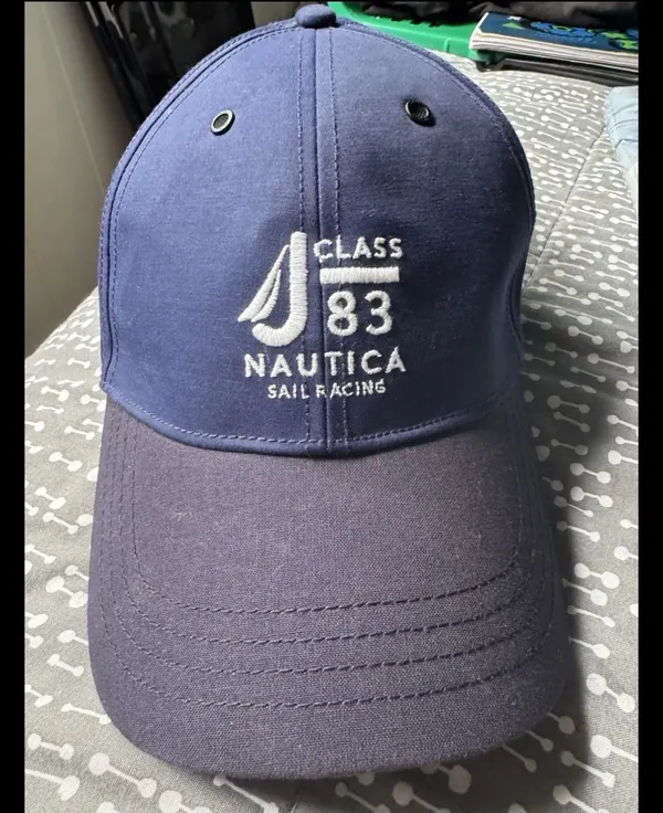 Nautica navy adj trucker cap