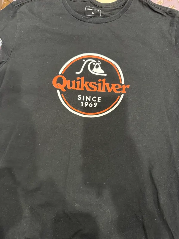 Quiksilver tshirt boys 14 black