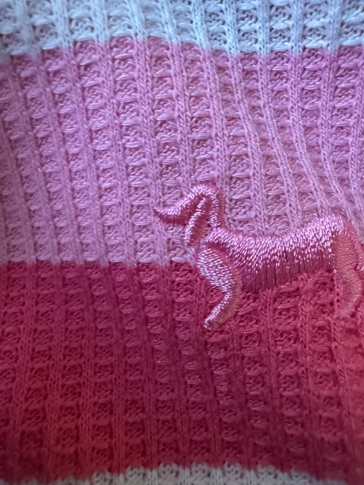 Peter Alexander pink striped girls Sz8 pjs — photo 3