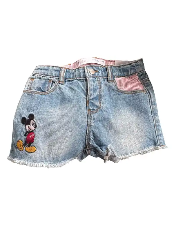 Zara vintage Disney Mickey Mouse shorts