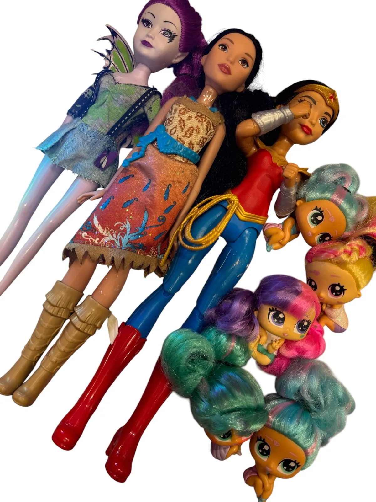 Mixed doll bundle 8 fairy,hero — photo 2