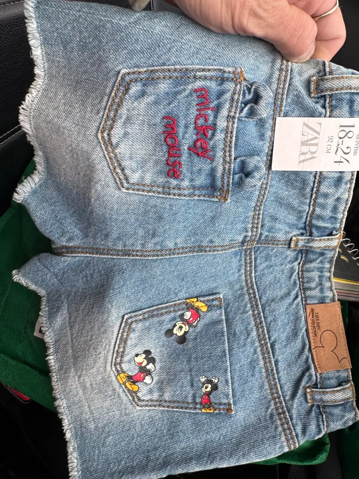 Zara vintage Disney Mickey Mouse shorts – photo 4