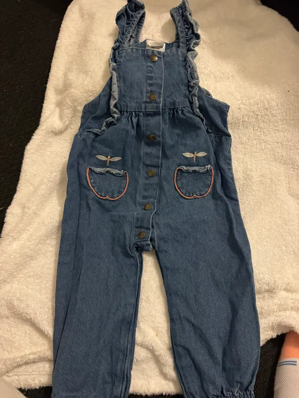 Jack & Milly sz 1 denim overalls