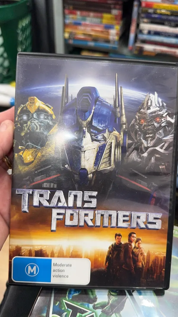 Transformers dvd movie