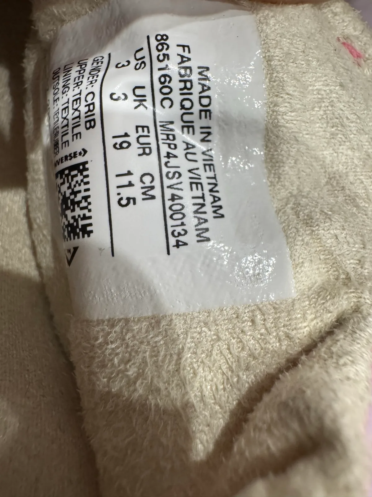 Converse all stars baby girl pink — photo 4