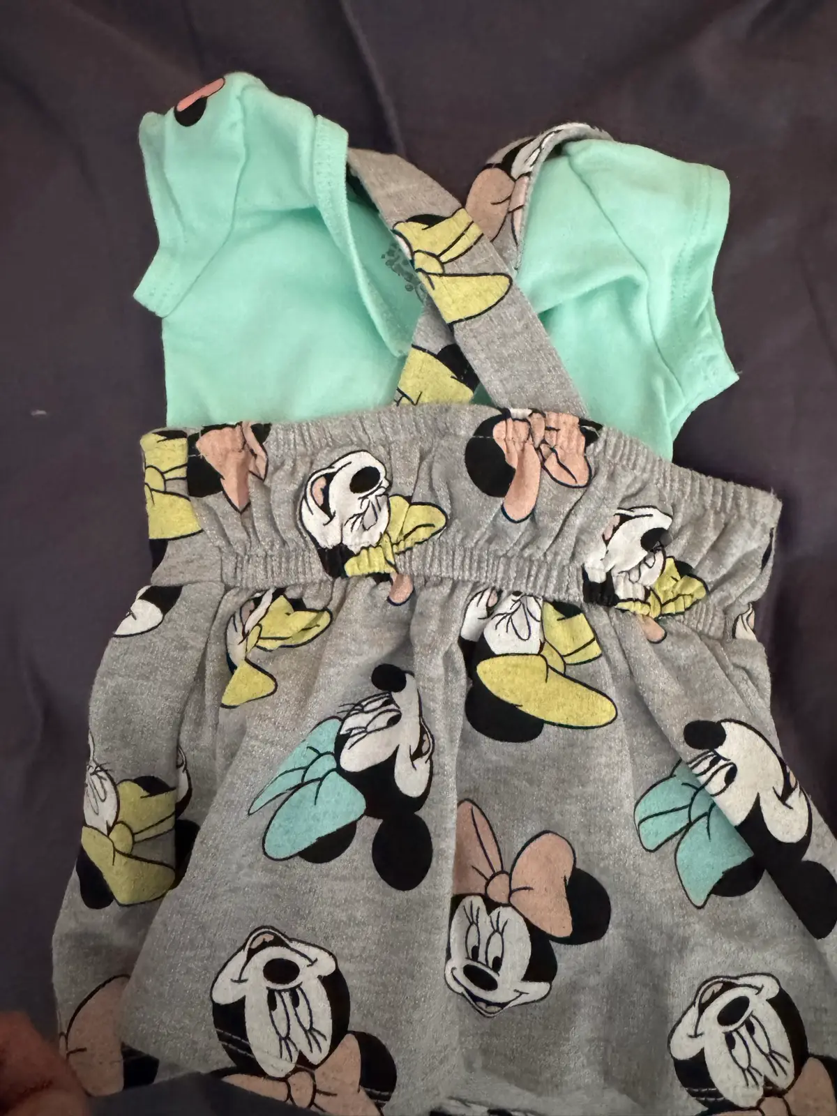 Disney overall dress &Tshirt baby girl – photo 5