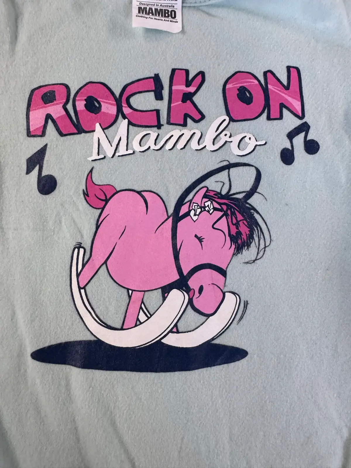 Mambo baby girl 0 onesie blue – photo 2