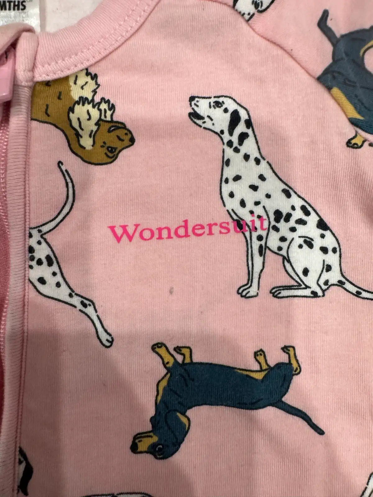 Bonds pink summer puppy  onesie 6-12 – photo 6