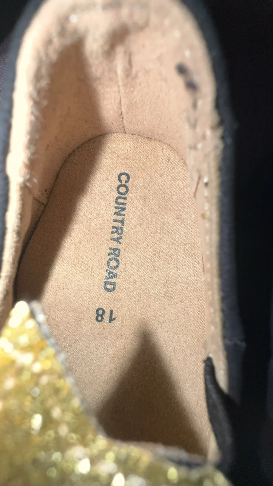 Country road 6-12mth black shoes — photo 4