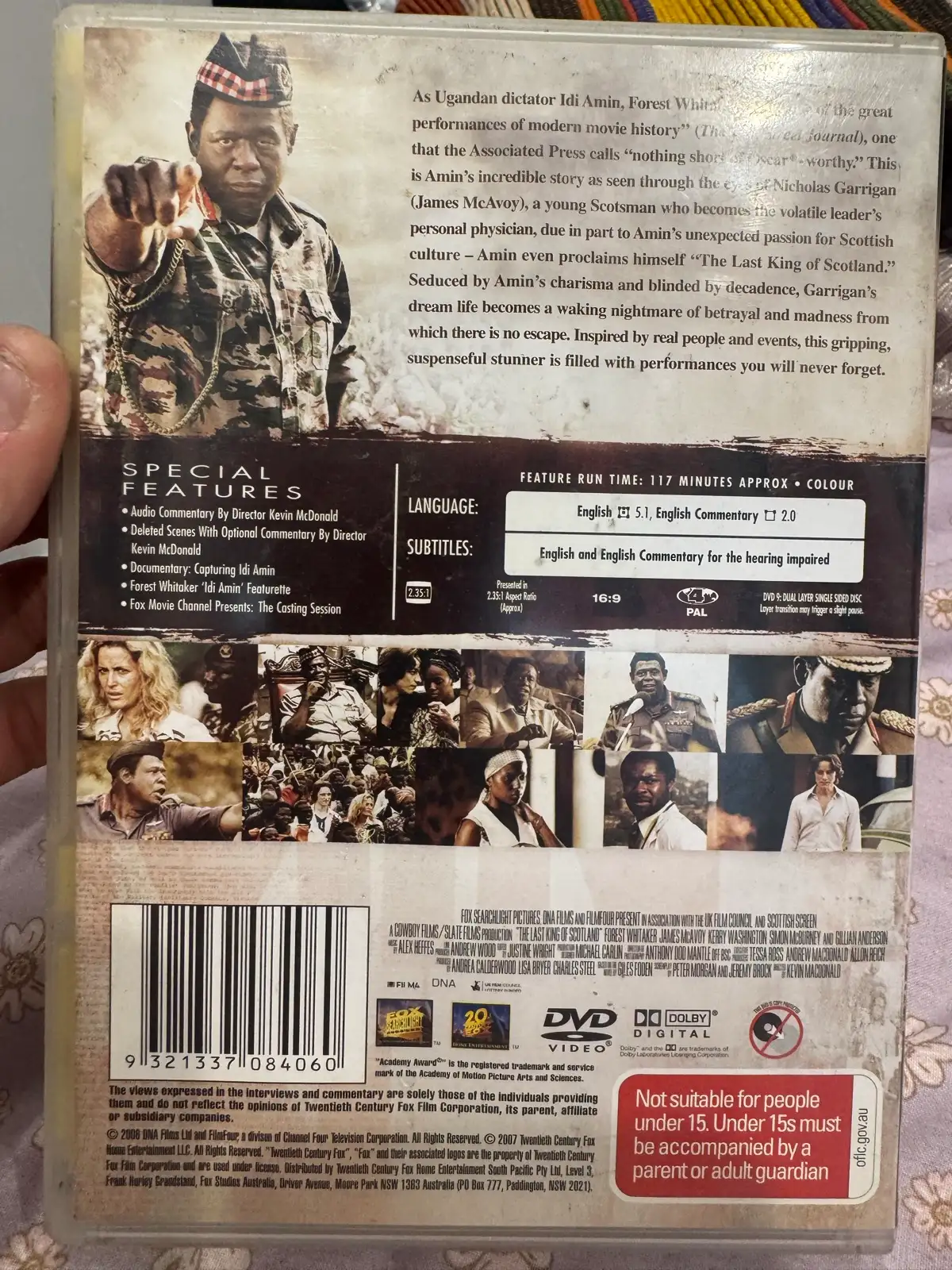 The last king of Scotland dvd movie – photo 5