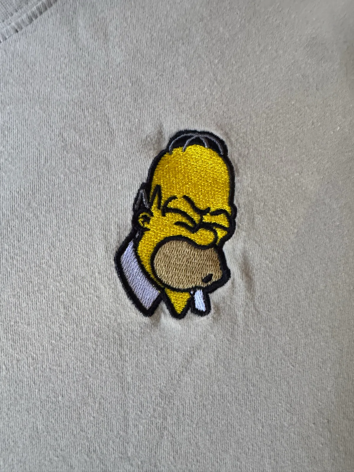 Simpson beige Homer tshirt szM — photo 4