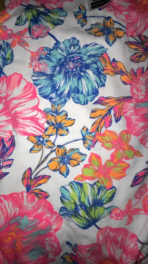 Bonds floral vintage summer onesie