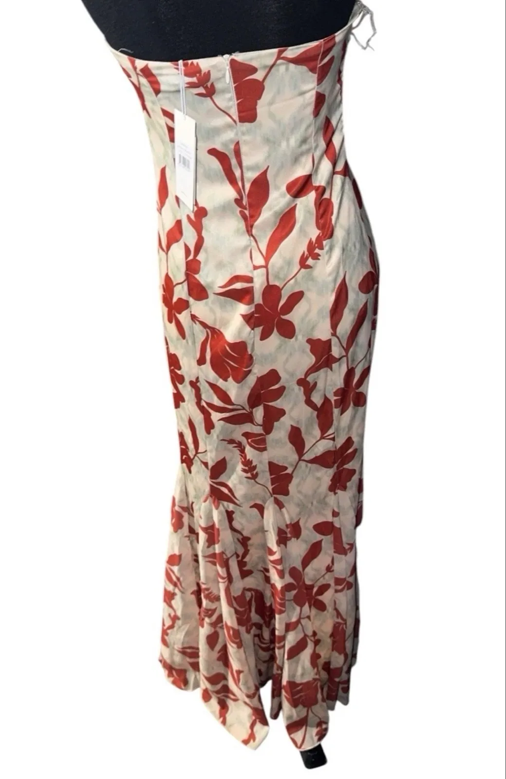 Peppermayo strapless floral maxi sz 8 – photo 4