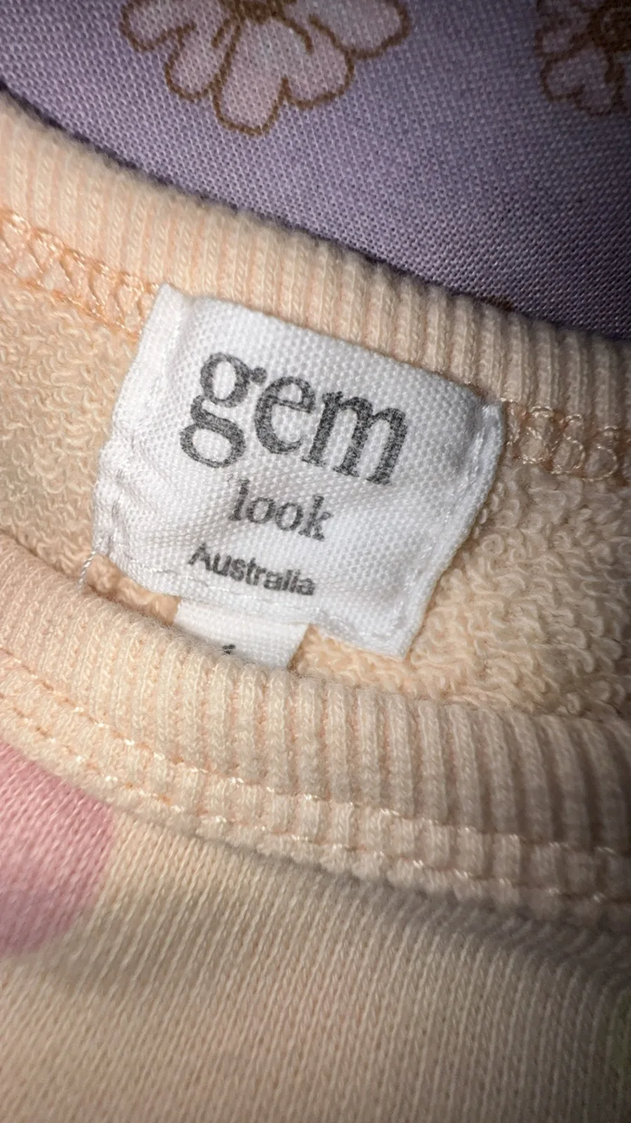 Gem baby girls Sz 1 apricot tulle dress — photo 4