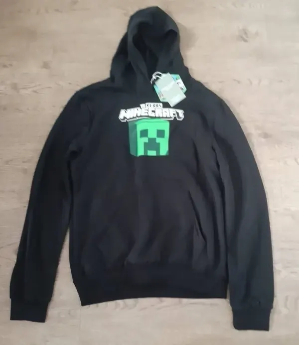 Minecraft Hooded Jumper Boys Size 16