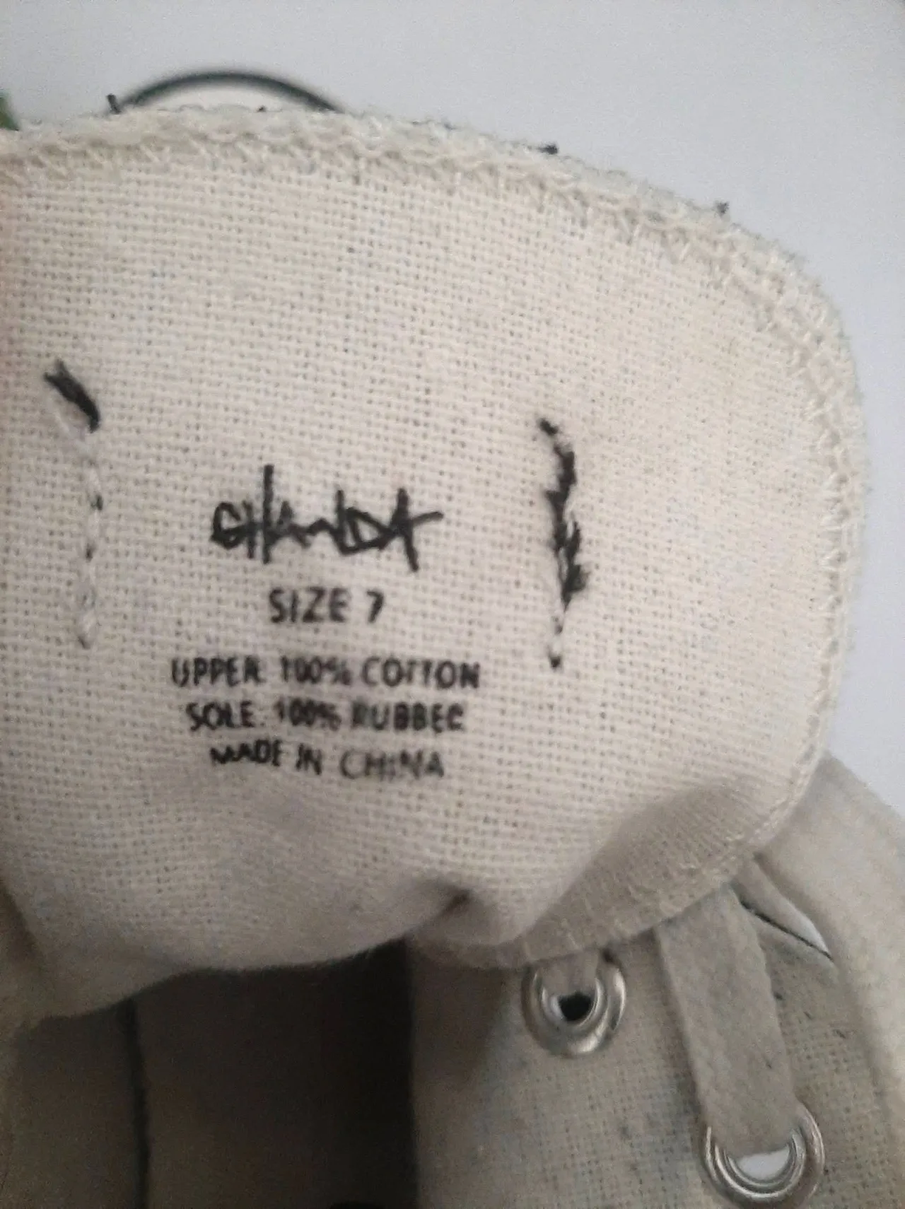 Ghanda Black and White Sneakers — photo 7