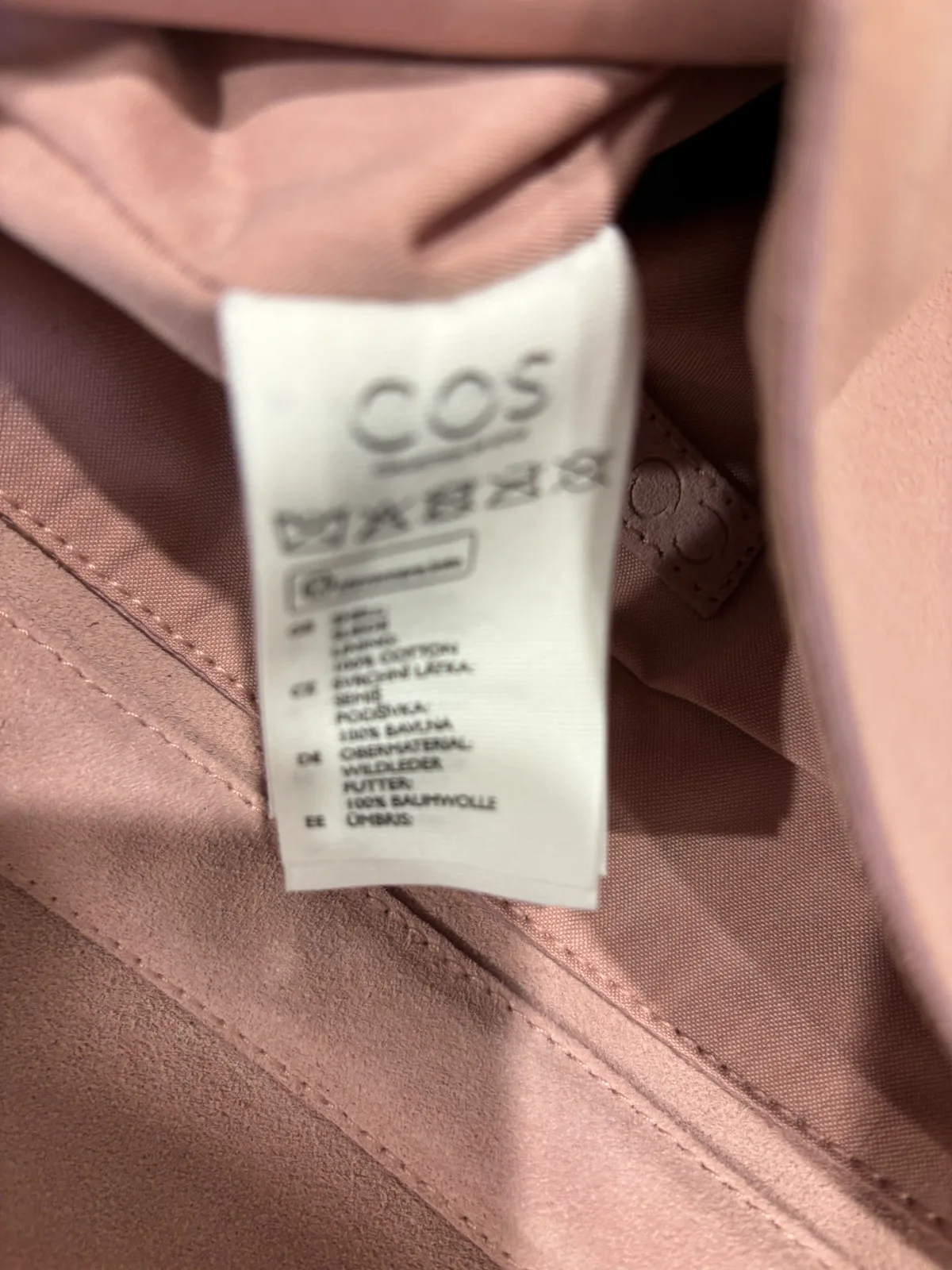 Cos suede bag — photo 9