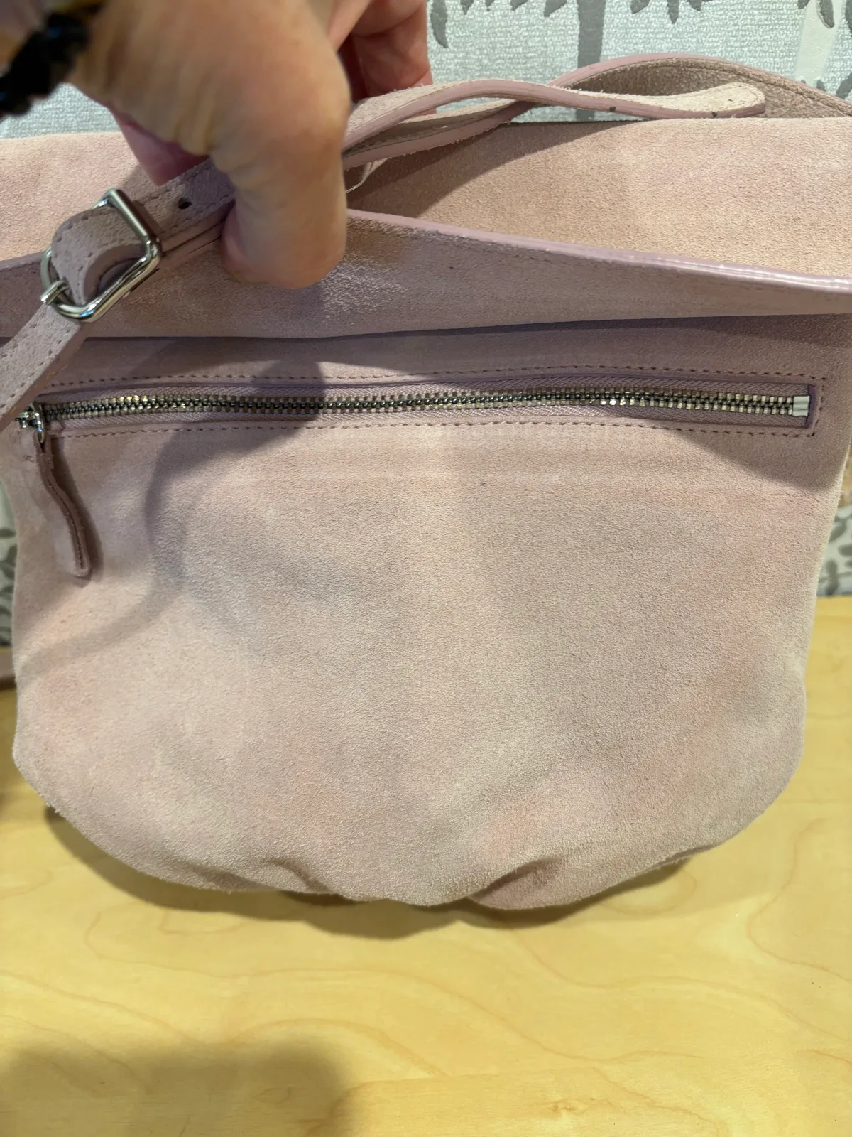 Cos suede bag — photo 5