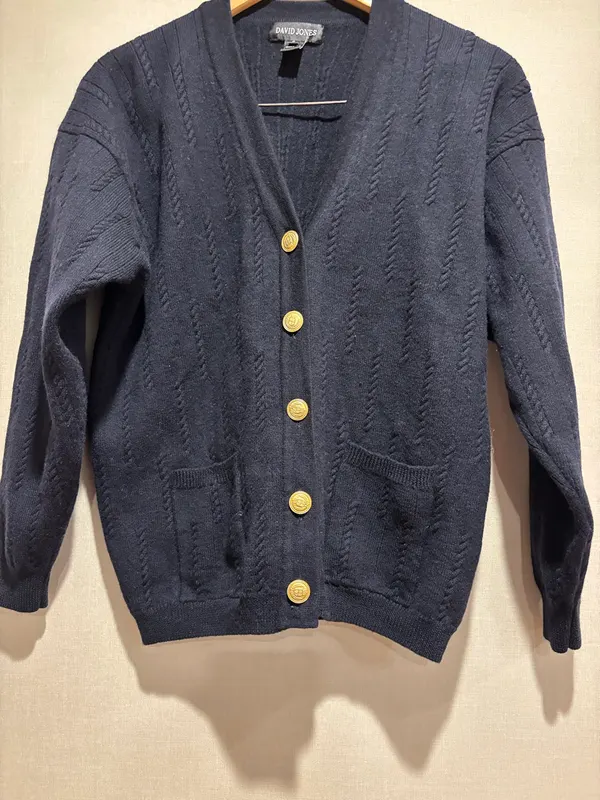 Wool cardigan