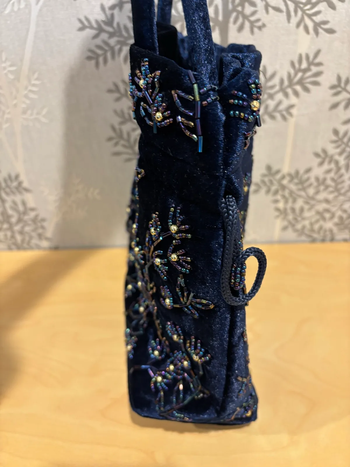 Velvet beaded bag – photo 5
