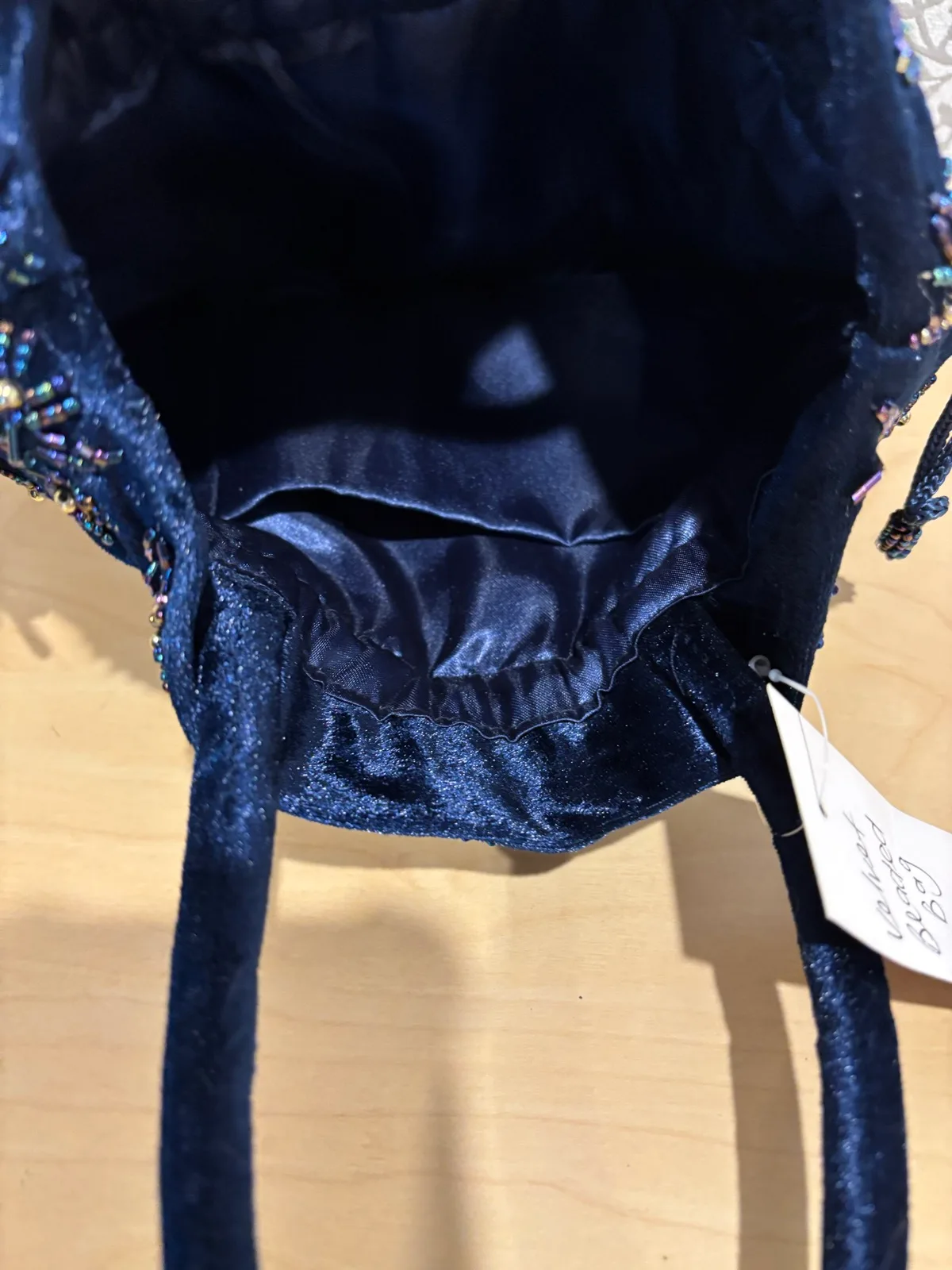 Velvet beaded bag – photo 3