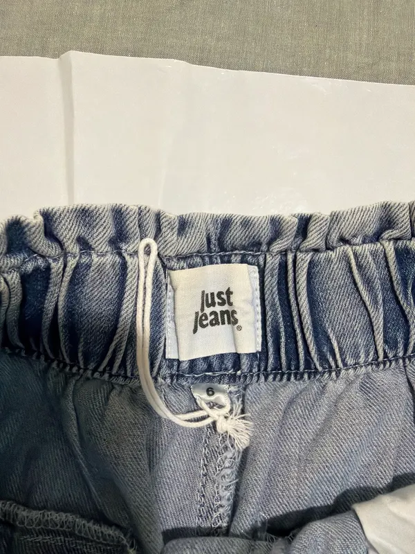 New Just jeans Casual Soft Denim Pull-On Shorts