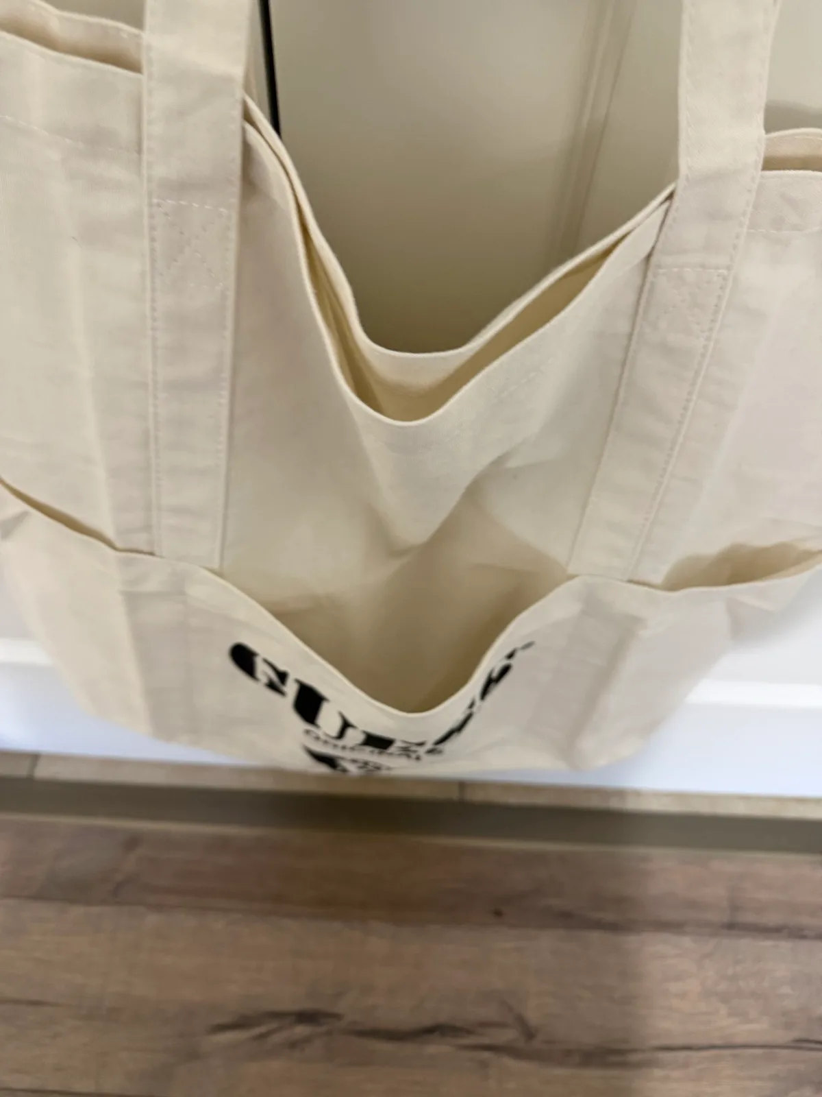 GUESS Originals Large Canvas Tote Bag - Recycled Cotton – photo 12