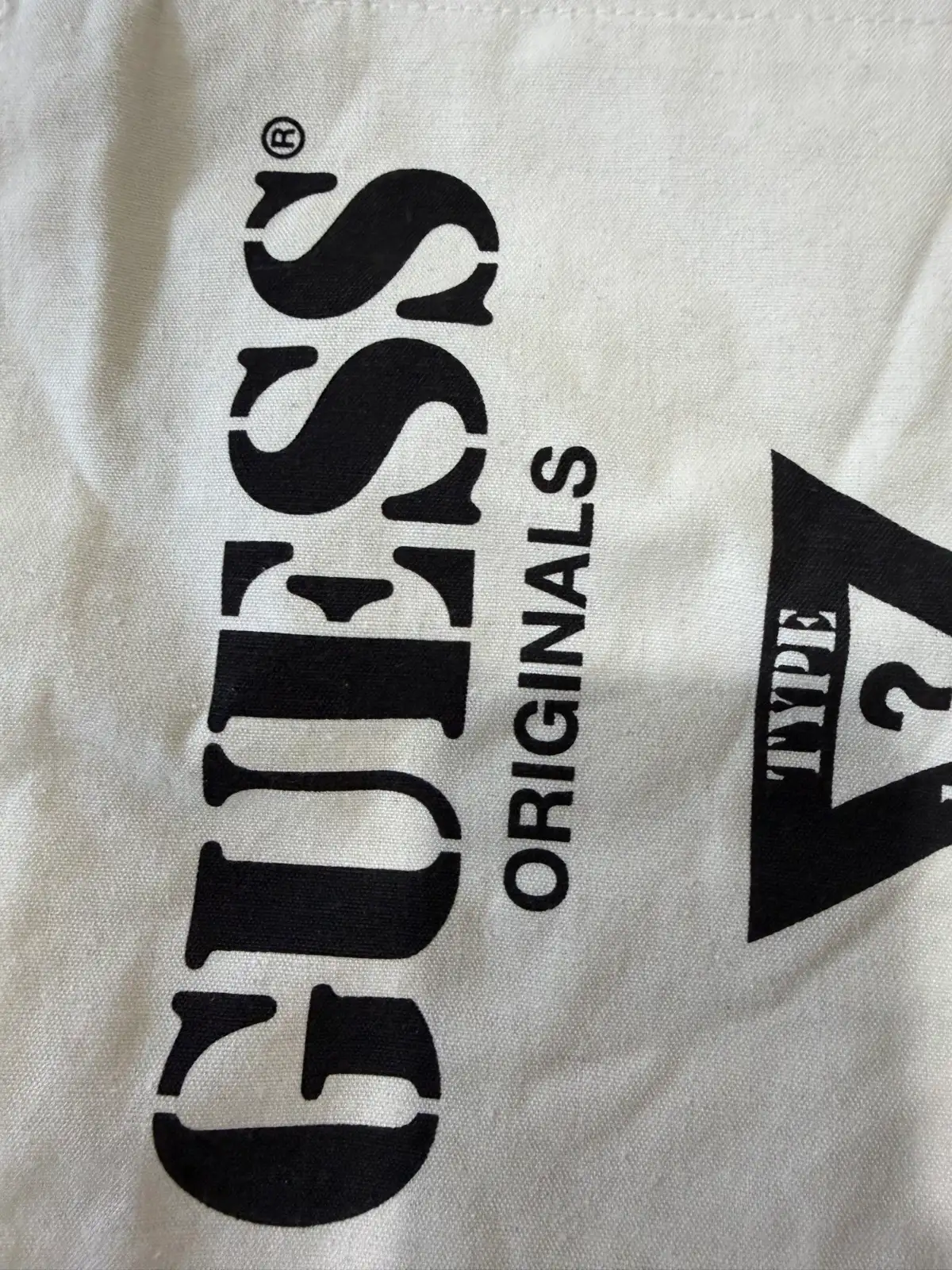 GUESS Originals Large Canvas Tote Bag - Recycled Cotton – photo 8