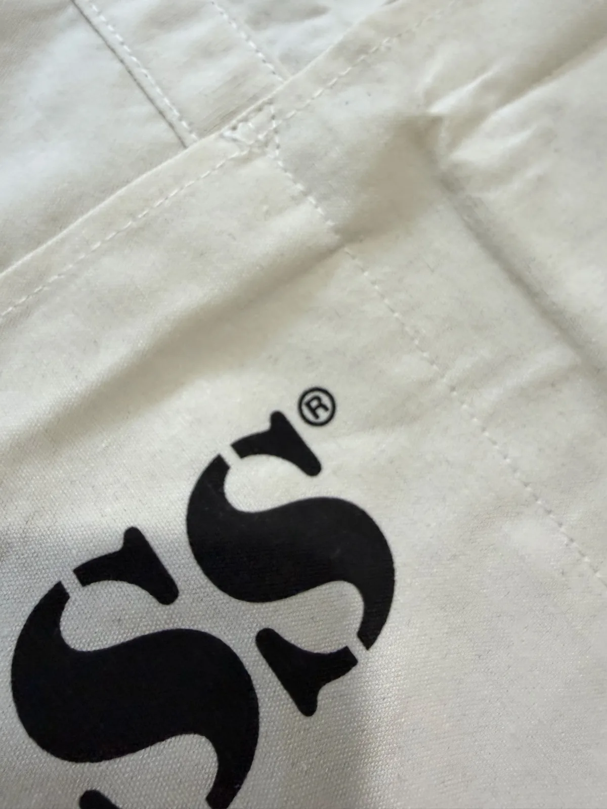 GUESS Originals Large Canvas Tote Bag - Recycled Cotton – photo 6