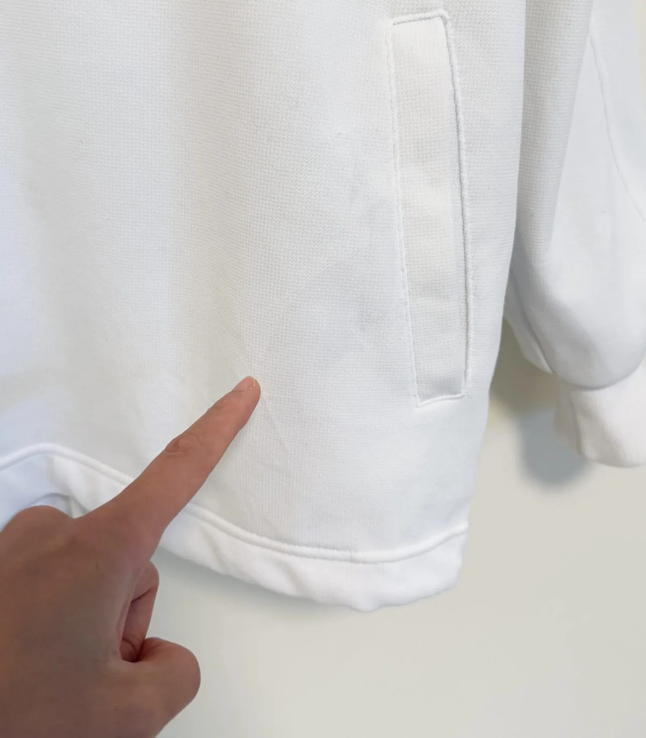 Nike White Vintage Half-Zip Hoodie - Men's Small — photo 11