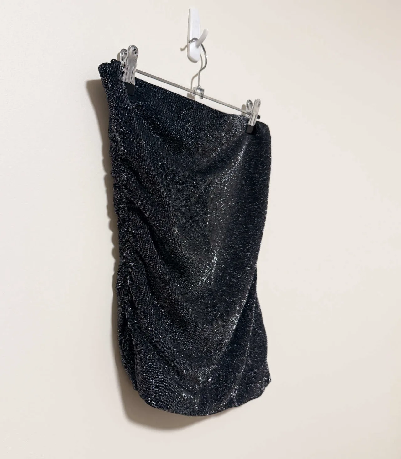 Kookai Black Metallic Strapless Bandeaus Top - AU 10 — photo 5