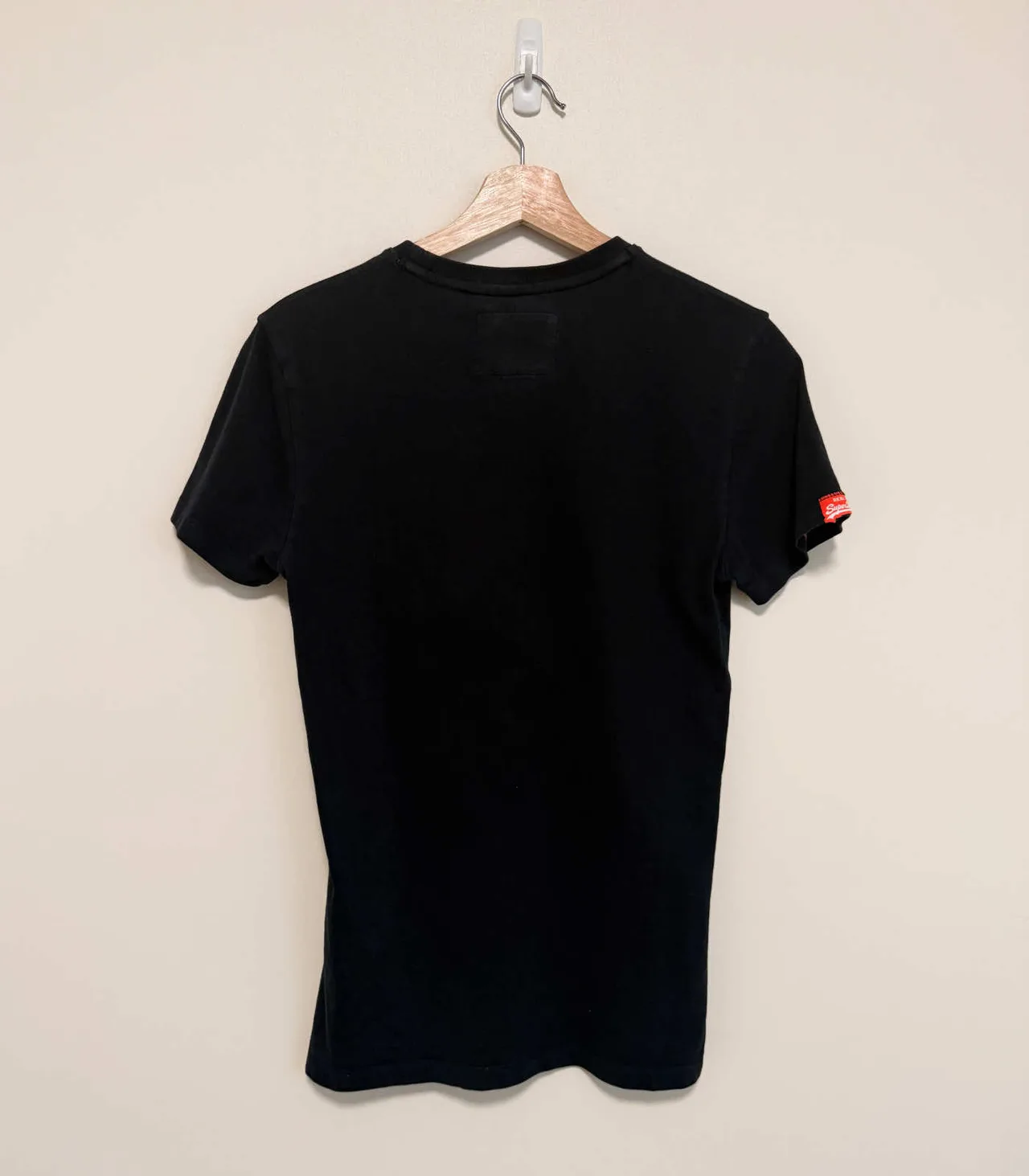Superdry Dark Navy Crewneck Cotton T-shirt - Men's XS — photo 7