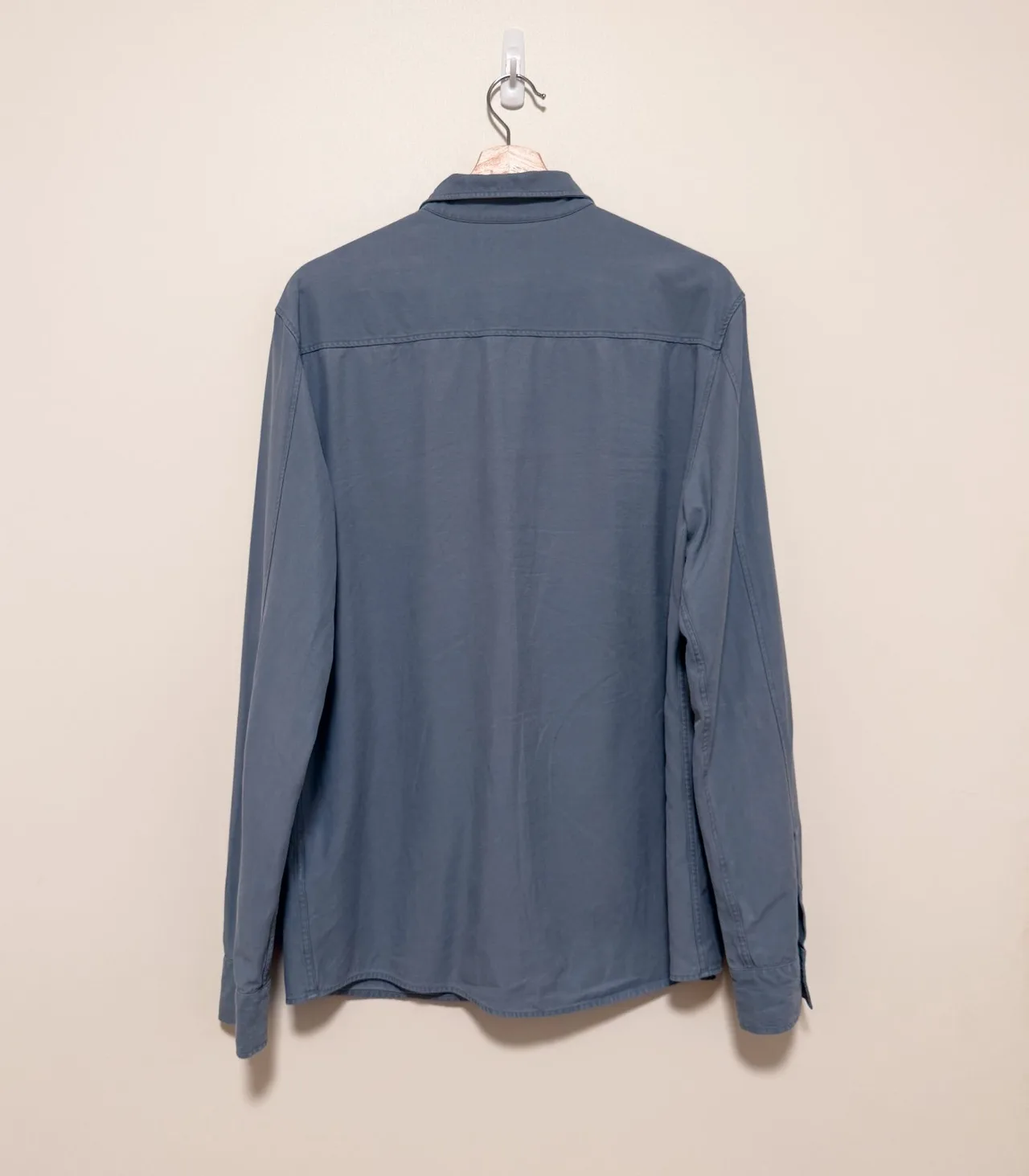 COS Dusty Blue Button-Down Shirt - Men's Medium — photo 4